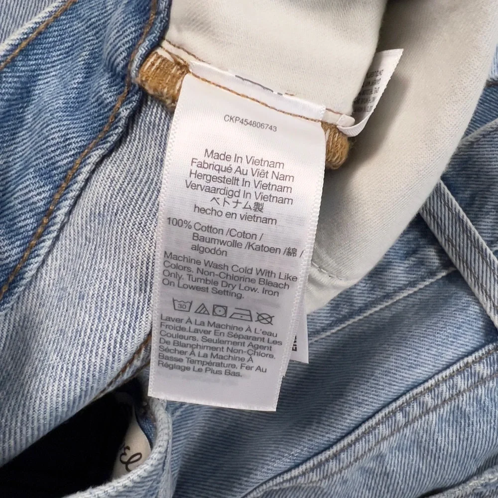 Madewell Relaxed Denim Button Fly Shorts, MD739